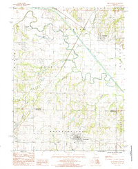 Breckenridge 1984 topographic map thumbnail