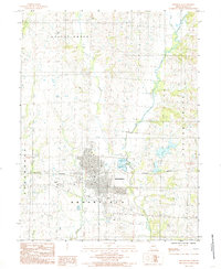 Brookfield 1984 topographic map thumbnail