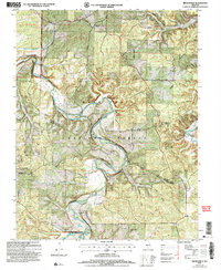 Brownfield 2004 topographic map thumbnail