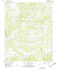 Bruner 1982 topographic map thumbnail
