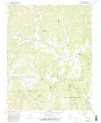 Brunot 1968 topographic map thumbnail