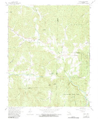 Brunot 1968 topographic map thumbnail