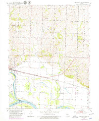 Brunswick East 1951 topographic map thumbnail