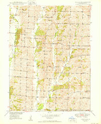 Bucklin NW 1950 topographic map thumbnail