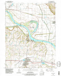 Buckner 1990 topographic map thumbnail