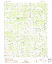Bucyrus 1987 topographic map thumbnail