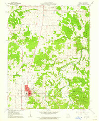 Buffalo 1961 topographic map thumbnail