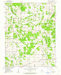 Buffalo NW 1950 topographic map thumbnail