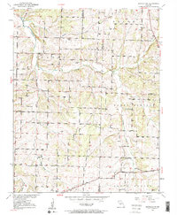 Buffalo NW 1950 topographic map thumbnail