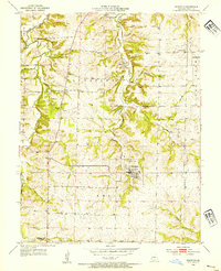Bunceton 1953 topographic map thumbnail