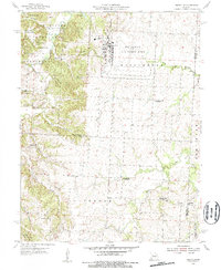 Burtville 1955 topographic map thumbnail