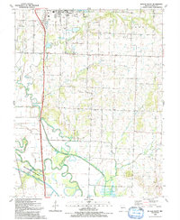 Butler South 1991 topographic map thumbnail