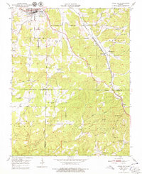 Cabool South topographic map thumbnail