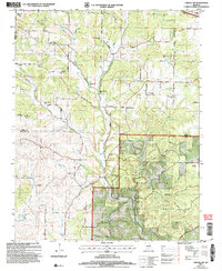 Cabool SW 2004 topographic map thumbnail