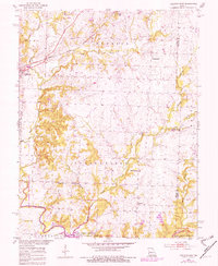 Calhoun East 1953 topographic map thumbnail