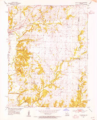 Calhoun East 1953 topographic map thumbnail