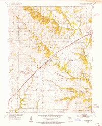 Calhoun West 1953 topographic map thumbnail