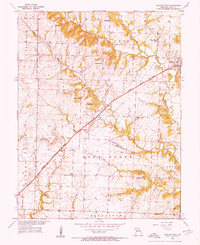 Calhoun West 1953 topographic map thumbnail