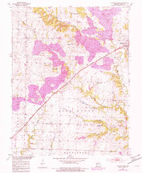 Calhoun West 1953 topographic map thumbnail
