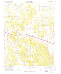 Calwood 1973 topographic map thumbnail