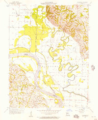 Cambridge 1956 topographic map thumbnail