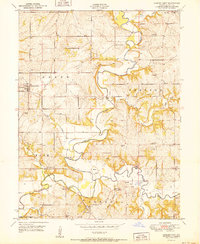 Camden Point 1951 topographic map thumbnail