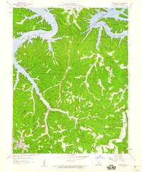Camdenton 1959 topographic map thumbnail