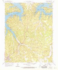 Camdenton 1959 topographic map thumbnail