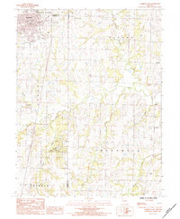 Cameron East 1984 topographic map preview