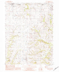Cameron West 1984 topographic map thumbnail