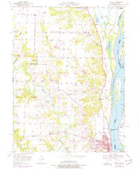 Canton 1950 topographic map thumbnail