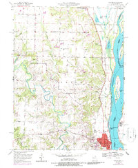 Canton 1950 topographic map thumbnail