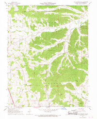Cape Girardeau NE 1967 topographic map thumbnail