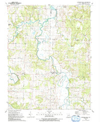 Caplinger Mills 1991 topographic map thumbnail