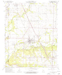 Carl Junction 1963 topographic map thumbnail