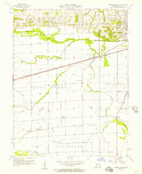 Carrollton West 1956 topographic map thumbnail