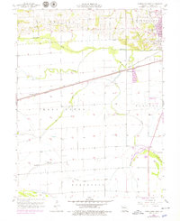 Carrollton West 1956 topographic map thumbnail