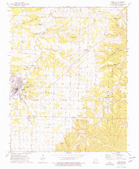 Cassville 1974 topographic map thumbnail