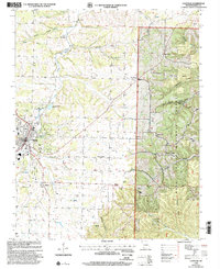 Cassville 1999 topographic map thumbnail