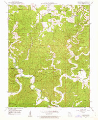 Cedargrove 1951 topographic map thumbnail