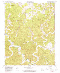 Cedargrove 1951 topographic map preview