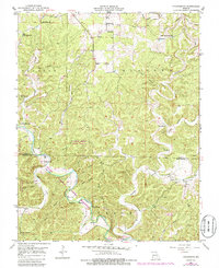 Cedargrove 1951 topographic map thumbnail