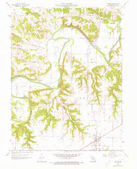 Center 1959 topographic map thumbnail