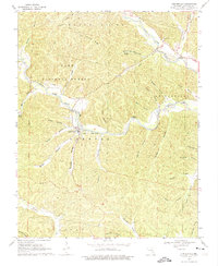 Centerville 1968 topographic map thumbnail