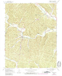 Centerville 1968 topographic map thumbnail
