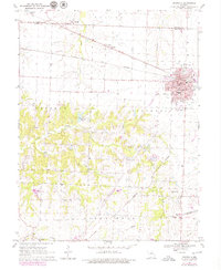 Centralia 1969 topographic map thumbnail