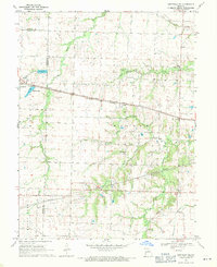 Centralia NE 1969 topographic map thumbnail