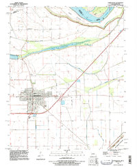 Charleston 1993 topographic map thumbnail