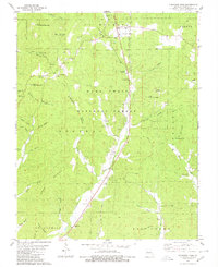 Cherokee Pass 1980 topographic map thumbnail