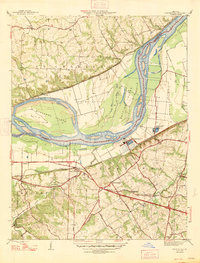 Chesterfield 1947 topographic map thumbnail